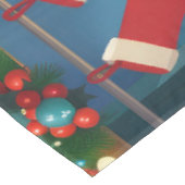 Giant Schnauzer Holiday Baking: Feestelijke Kerst Tafelkleed (Gekanteld)