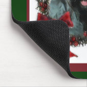 Giant Schnauzer kerstcadeautjes Muismat (Hoek)