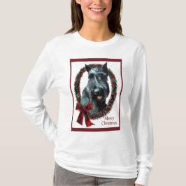 Giant Schnauzer kerstcadeautjes T-shirt