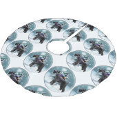 Giant Schnauzer Kerstmis Kerstboom Rok (Gekanteld)