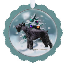 Giant Schnauzer Kerstmis