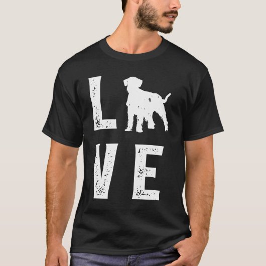 Giant Schnauzer Love 1 T-shirt (Voorkant)