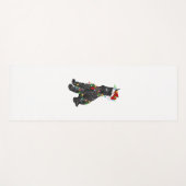 Giant Schnauzer Lover Xmas Santa Giant Schnauzer C Yogamat (Voorkant (horizontaal))