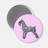 Giant Schnauzer Magneet (Voorkant / Achterkant)