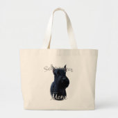 Giant Schnauzer Moeder 2 Grote Tote Bag (Voorkant)