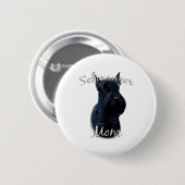 Giant Schnauzer Moeder 2 Ronde Button 5,7 Cm (Voorkant /achterkant)