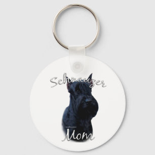 Giant Schnauzer Moeder 2 Sleutelhanger