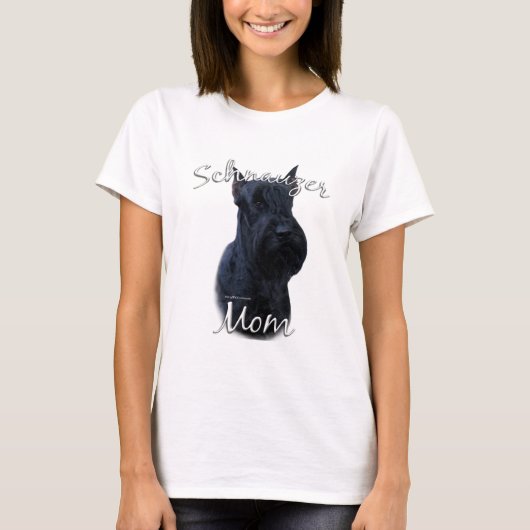 Giant Schnauzer Moeder 2 T-shirt (Voorkant)