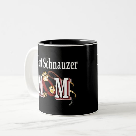 Giant Schnauzer Moeder Mok (Voorkant links)