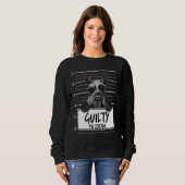 Giant Schnauzer Mugshot Guilty Dog Trui (Voorkant volledig)