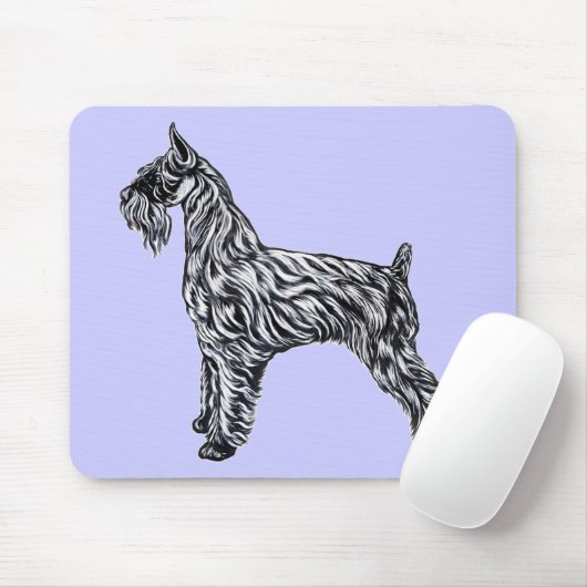 Giant Schnauzer Muismat (Met muis)