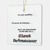 Giant Schnauzer-Ornament Keramisch Ornament (Links)