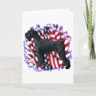 Giant Schnauzer Patriot Kaart