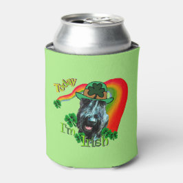 Giant Schnauzer St Patricks Day Blikjeskoeler