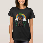 Giant Schnauzer St Patricks Day Leprechaun T-shirt (Voorkant)