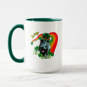 Giant Schnauzer St Patricks Day Mok (Links)
