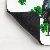 Giant Schnauzer St Patricks Day Muismat (Hoek)