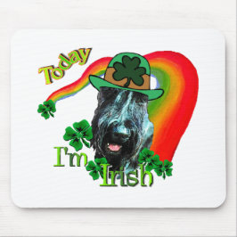 Giant Schnauzer St Patricks Day Muismat