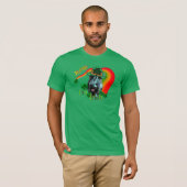 Giant Schnauzer St Patricks Day T-shirt (Voorkant volledig)