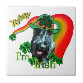 Giant Schnauzer St Patricks Day Tegeltje