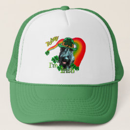 Giant Schnauzer St Patricks Day Trucker Pet