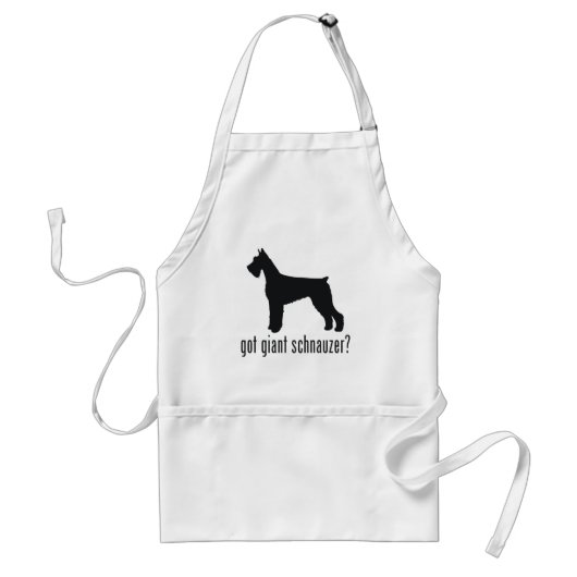 Giant Schnauzer Standaard Schort (Voorkant)