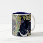 Giant Schnauzer Tweekleurige Koffiemok (Voorkant rechts)