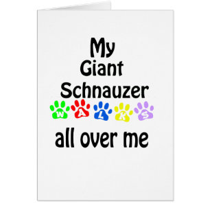 Giant Schnauzer wandelingen ontwerp