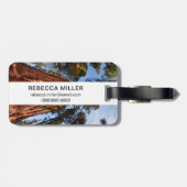 Giant Sequoia Ascends Bagagelabel (Achterkant horizontaal)