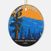 Giant Sequoia National Monument California Keramisch Ornament (Links)