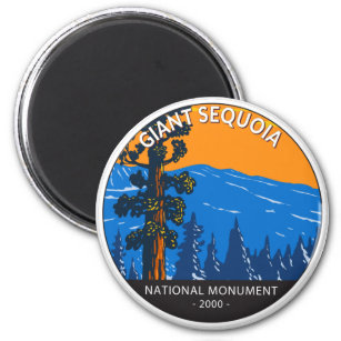 Giant Sequoia National Monument California  Magneet