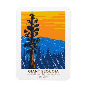 Giant Sequoia National Monument California  Magneet