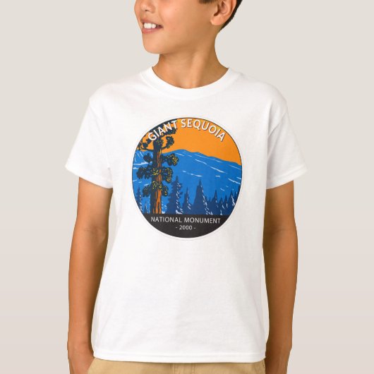 Giant Sequoia National Monument California  T-shirt (Voorkant)