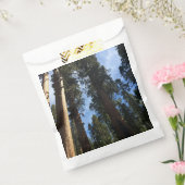 Giant Sequoia Sky Uitzicht Bedankzakje (Gezegeld)