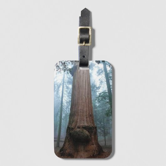Giant Sequoia Tree in Grant Grove, CA Bagagelabel (Voorkant (verticaal))
