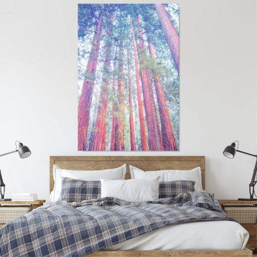 Giant Sequoias Canvas Afdruk (Insitu (Slaapkamer))