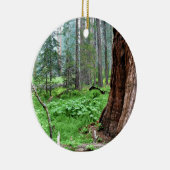Giant Sequoias in Grant Grove, CA Keramisch Ornament (Rechts)