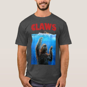 Giant Sloth Terroriszing Swimmer, Let op de wetten T-shirt