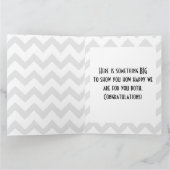 Giant Smile Marriage Felicitaties Grote Kaart (Binnen)