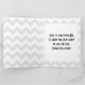 Giant Smiling Gefeliciteerd Grote Groet Kaart (Binnen)