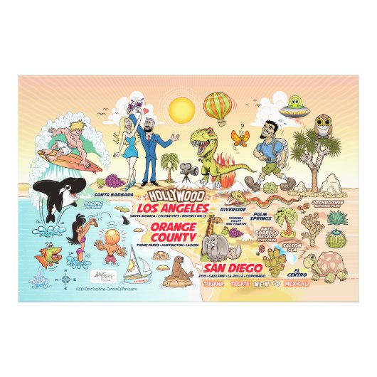 Giant SoCal Foto Afdruk (Voorkant)