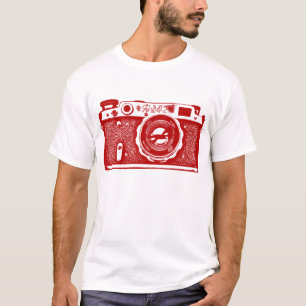 Giant Sovjet-Russische camera - Ruby Red T-shirt