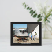 Giant Spain Paella briefkaart (Staand voorkant)