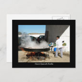 Giant Spain Paella briefkaart (Voorkant / Achterkant)