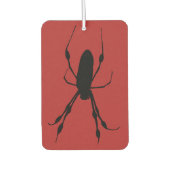 Giant Spider Orb wever zwart rood Luchtverfrisser (Voorkant)