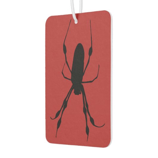 Giant Spider Orb wever zwart rood Luchtverfrisser (Links)