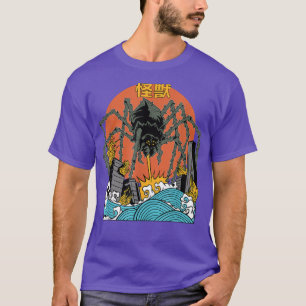 Giant Spider Sunset Japans T-shirt