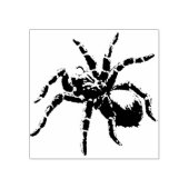 Giant spin silhouet kunst stempel (Afrduk)