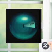 Giant Squid Afbeelding op scheepsSonar Nautical De Raamsticker (Huis)