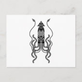 Giant Squid Briefkaart (Voorkant)